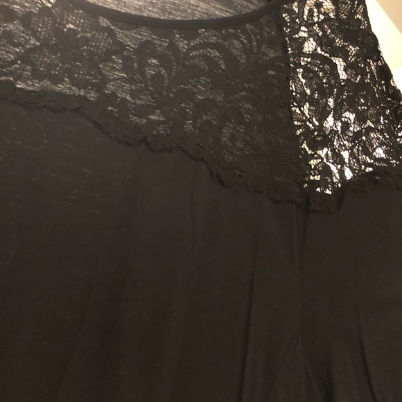 Old Navy Black Lace Top - Picture 3 of 4
